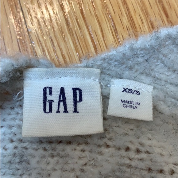 Gap Heather Gray Solid Open Cardigan - Picture 4 of 5